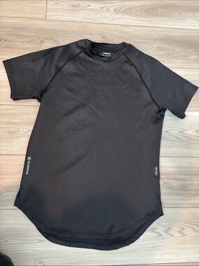 ASRV Black Men's Short Sleeve Performance Shirt